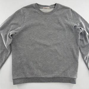 MARINE LAYER Gray Crewneck Sweatshirt Size Medium